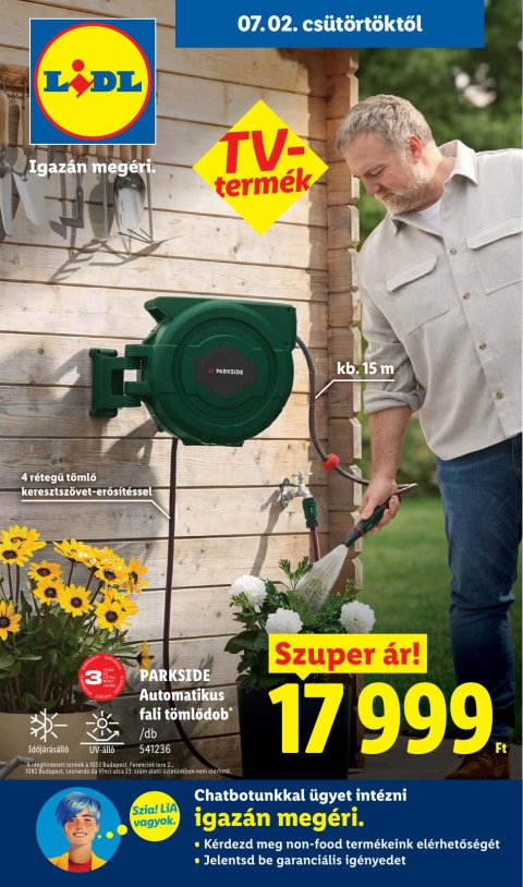 LIDL Nonfood akciós újság od 2. 7. 2026 do 2. 7. 2026