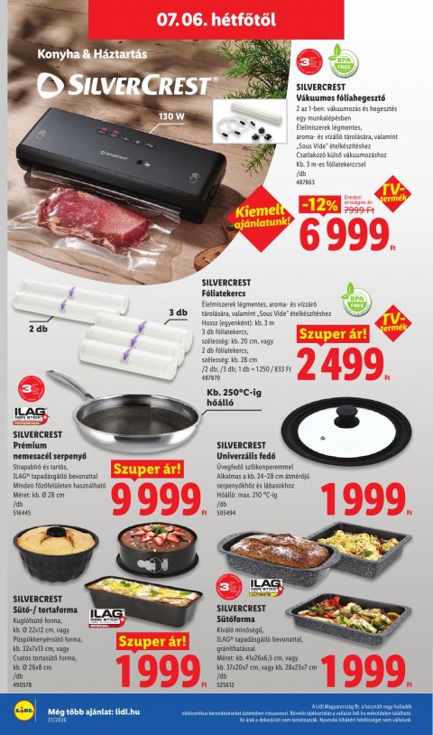 LIDL Nonfood akciós újság