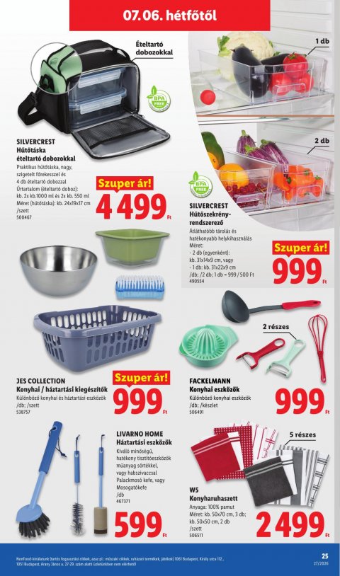 LIDL Nonfood akciós újság