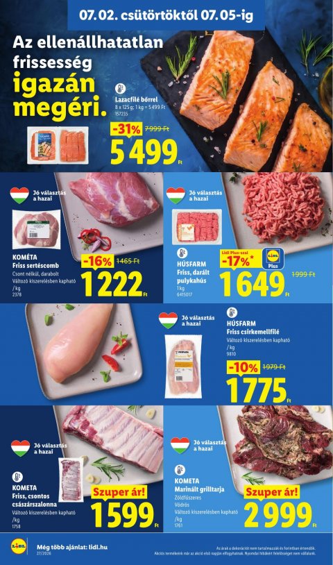 LIDL akciós újság