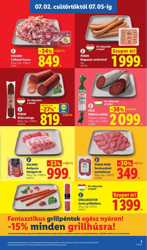 LIDL akciós újság