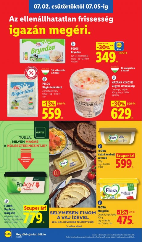 LIDL akciós újság