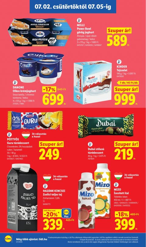 LIDL akciós újság