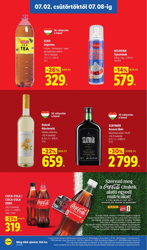 LIDL akciós újság