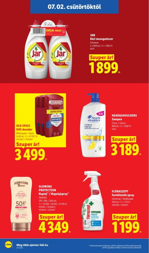 LIDL akciós újság