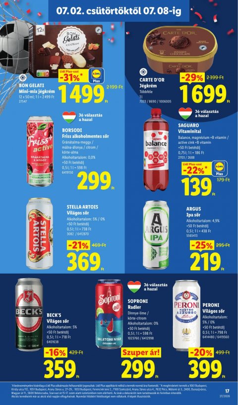 LIDL akciós újság