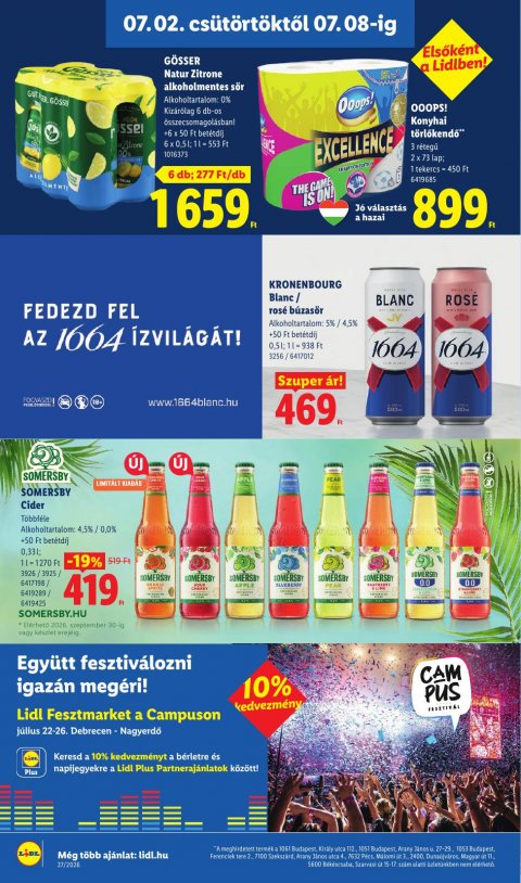 LIDL akciós újság