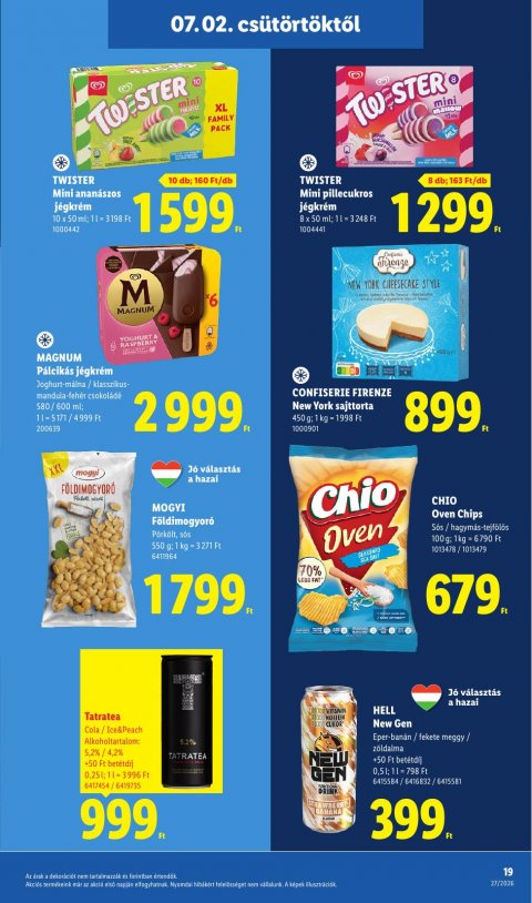 LIDL akciós újság