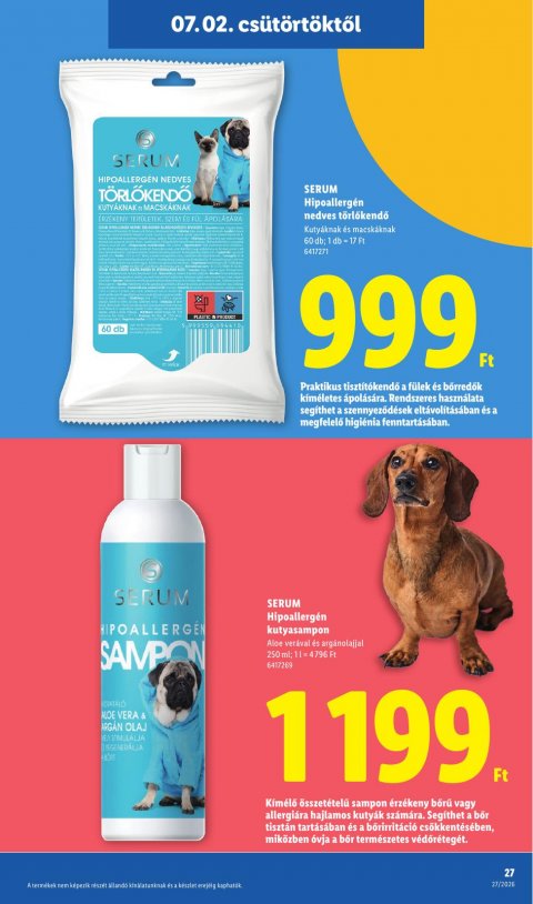 LIDL akciós újság