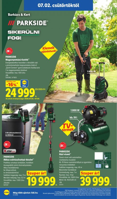 LIDL akciós újság