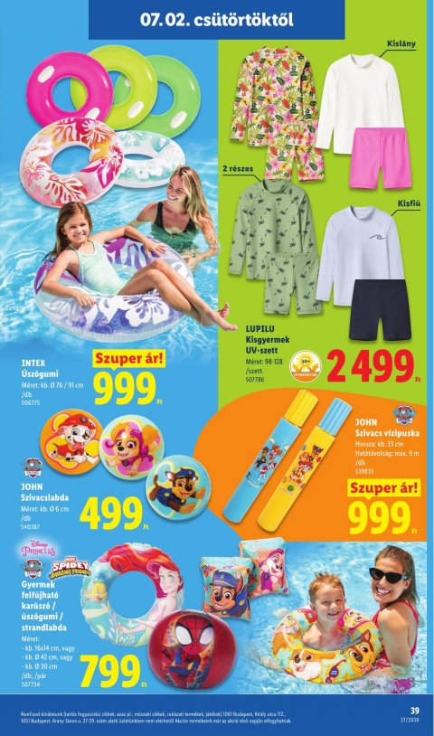 LIDL akciós újság