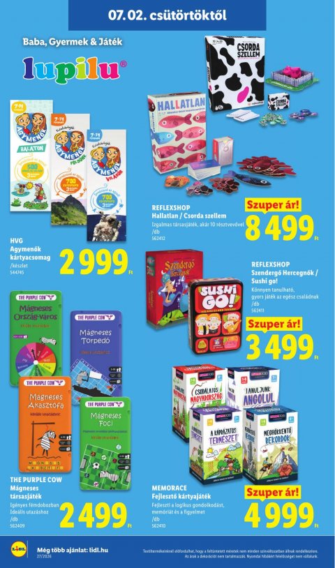 LIDL akciós újság