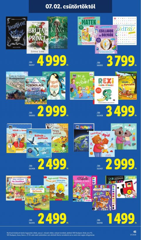LIDL akciós újság