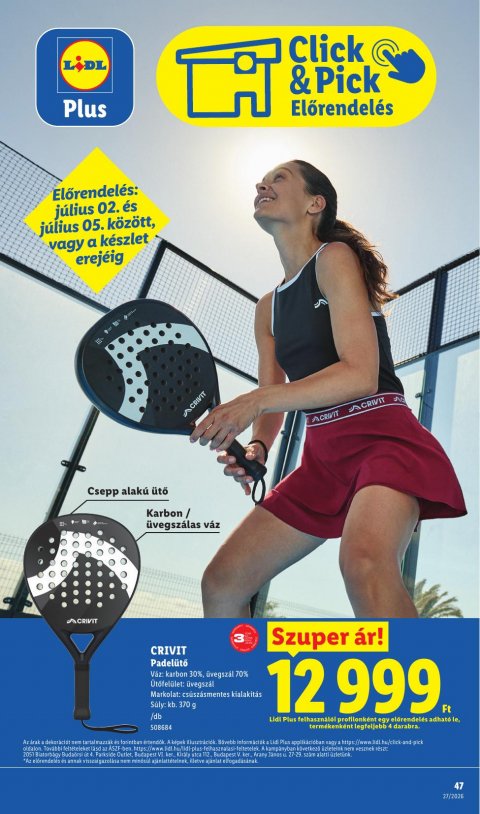 LIDL akciós újság
