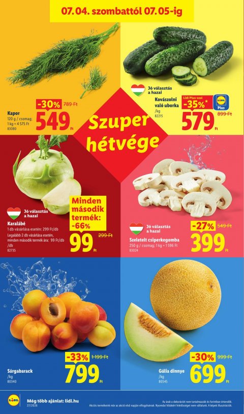 LIDL akciós újság