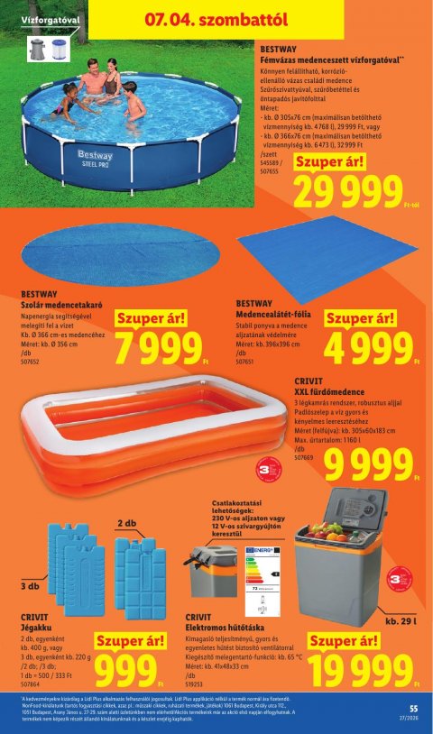 LIDL akciós újság