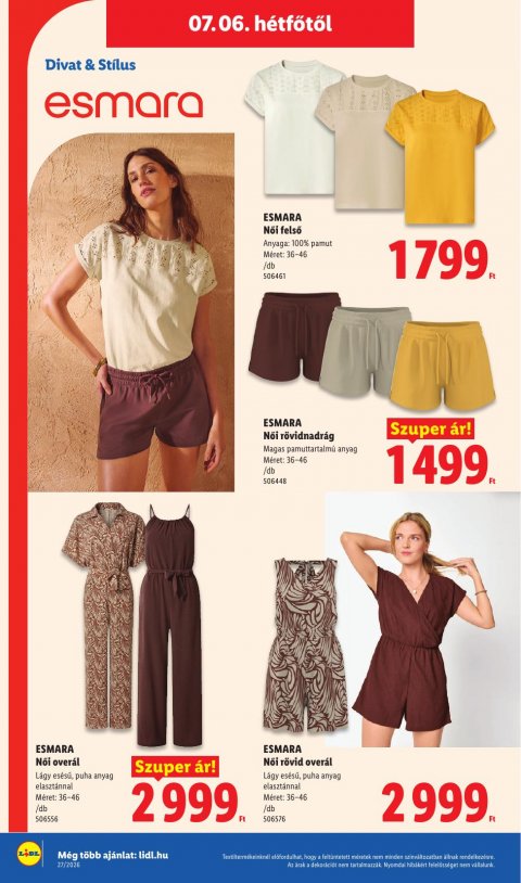 LIDL akciós újság
