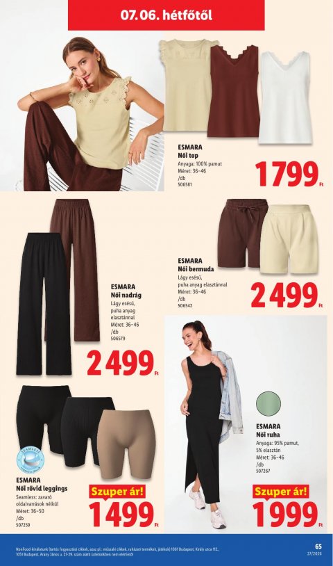 LIDL akciós újság