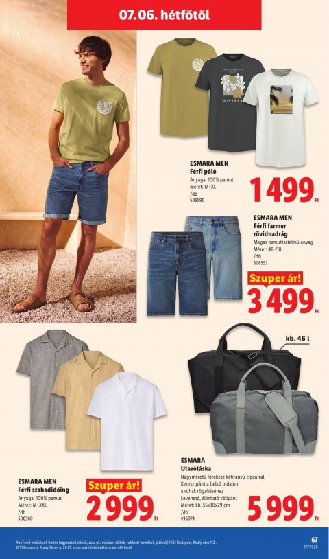 LIDL akciós újság