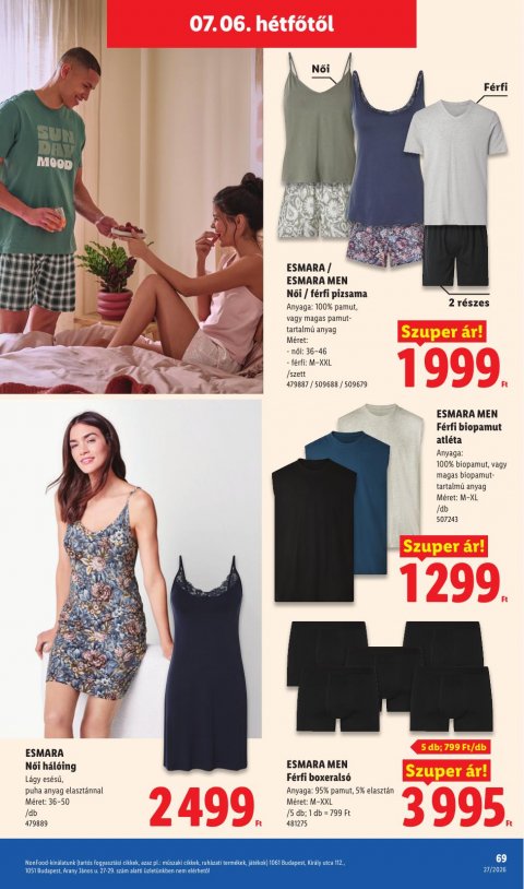 LIDL akciós újság