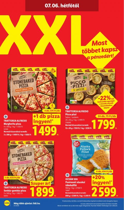 LIDL akciós újság