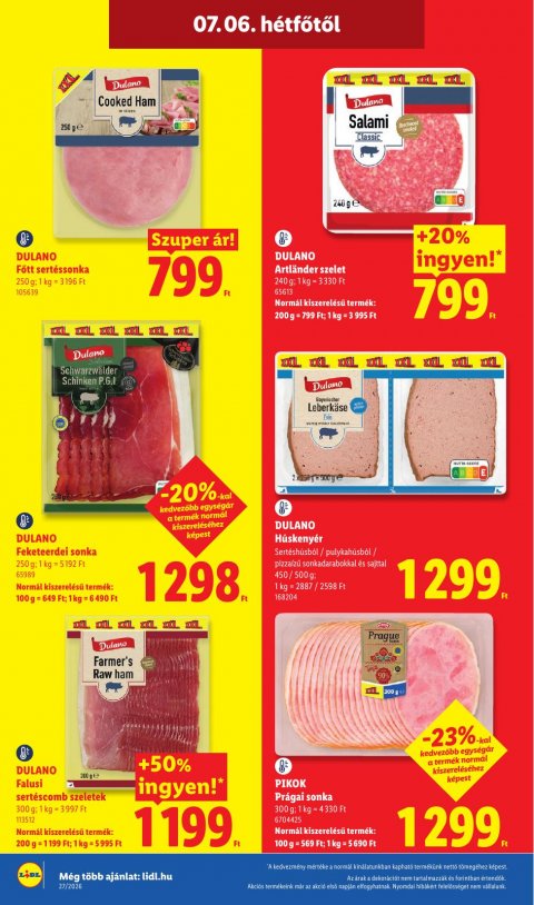 LIDL akciós újság