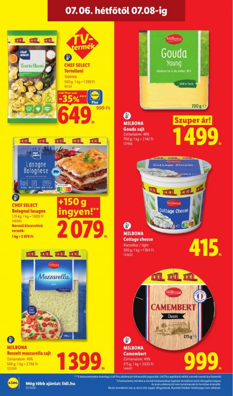 LIDL akciós újság
