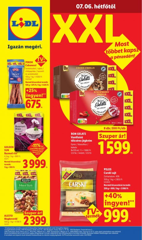 LIDL akciós újság