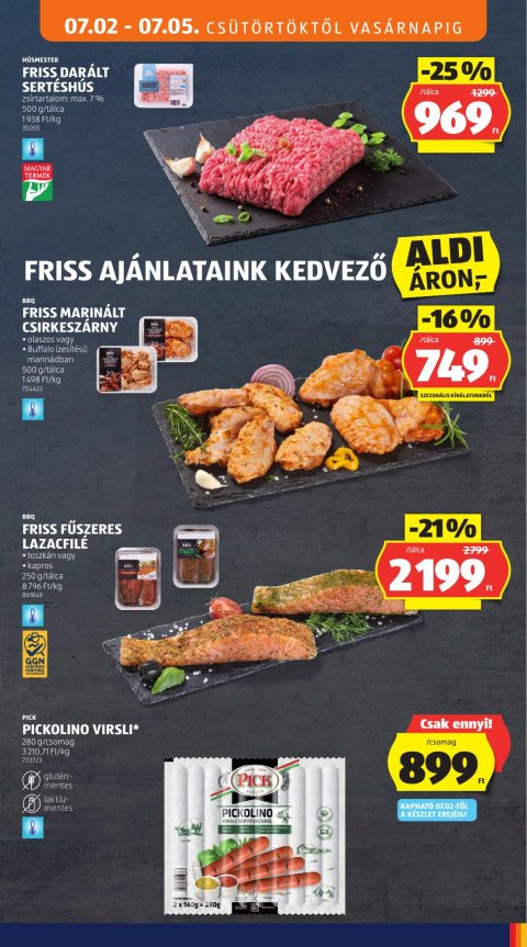ALDI akciós újság