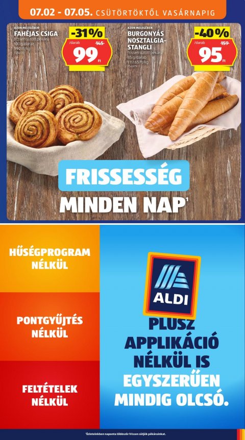 ALDI akciós újság