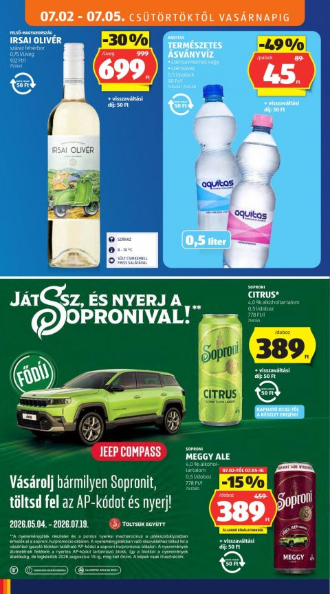 ALDI akciós újság