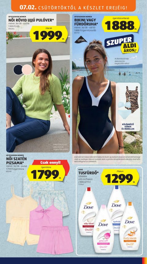 ALDI akciós újság
