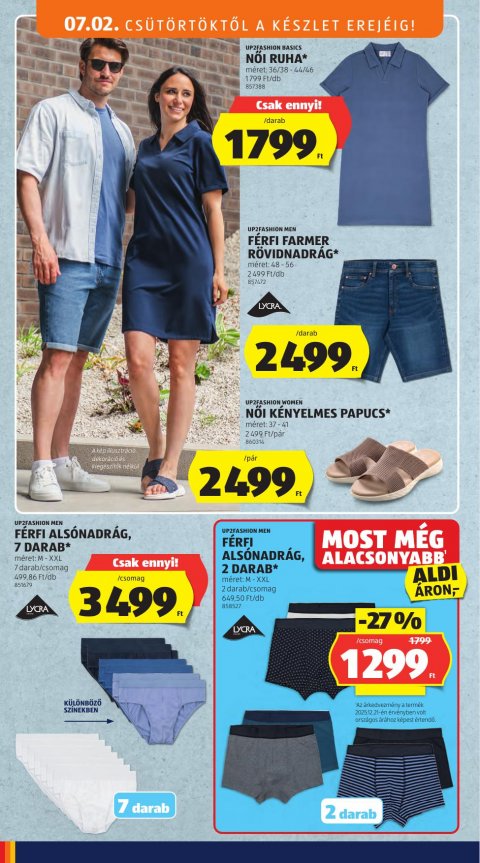 ALDI akciós újság