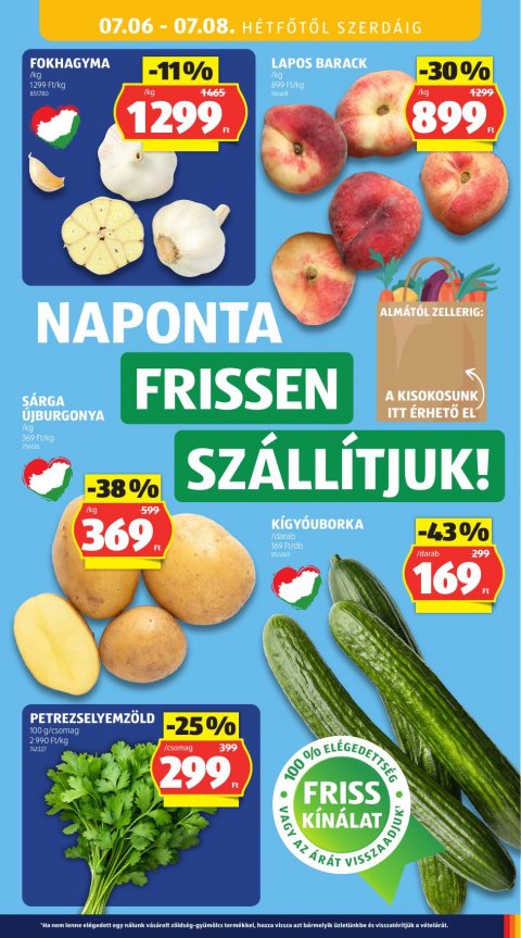 ALDI akciós újság
