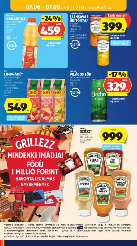 ALDI akciós újság
