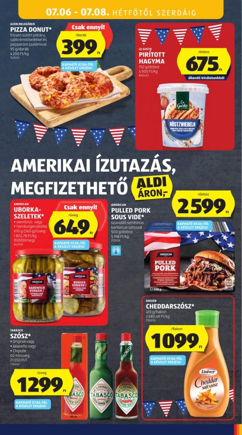ALDI akciós újság