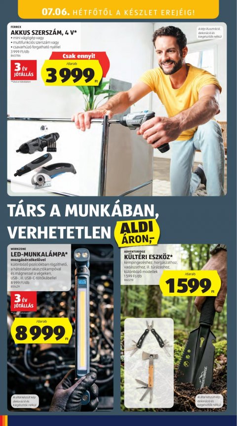 ALDI akciós újság