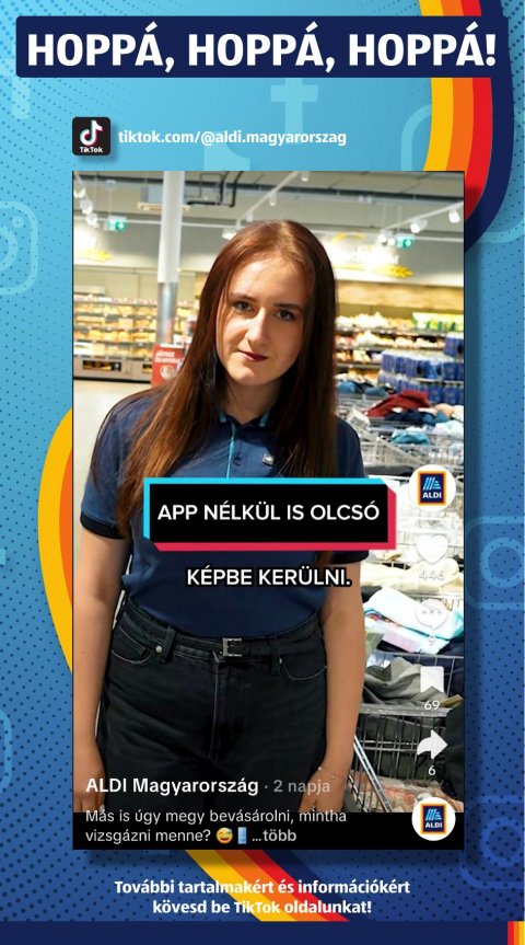 ALDI Középső sor akciós újság