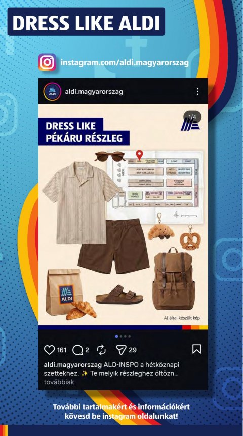 ALDI Középső sor akciós újság