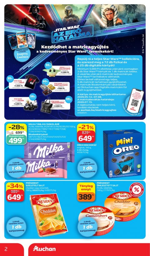 AUCHAN Hipermarket akciós újság