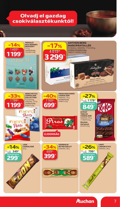AUCHAN Hipermarket akciós újság