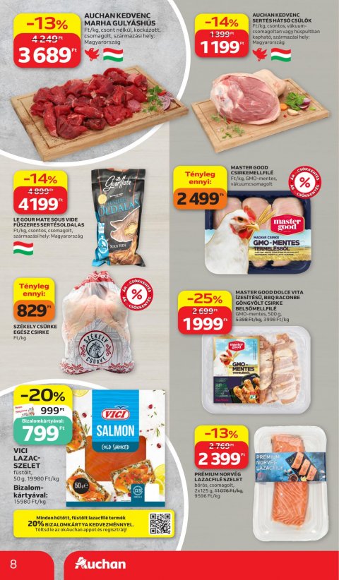 AUCHAN Hipermarket akciós újság
