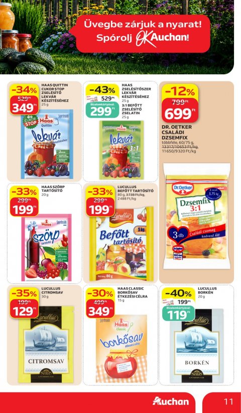 AUCHAN Hipermarket akciós újság