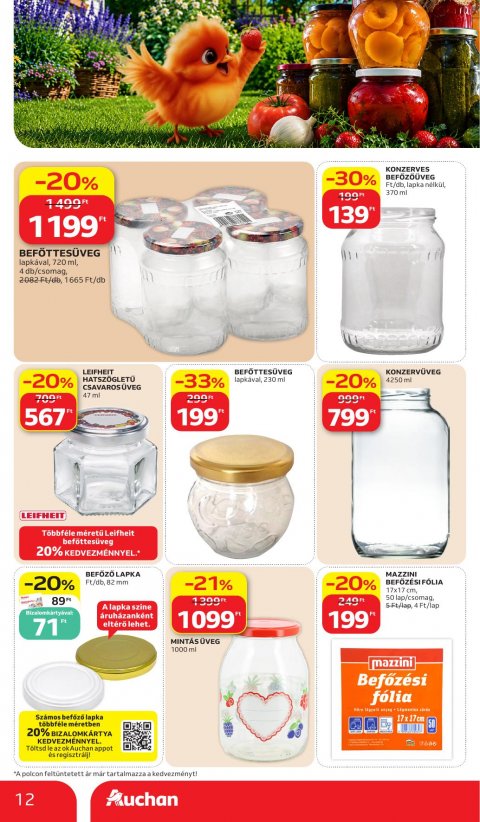AUCHAN Hipermarket akciós újság