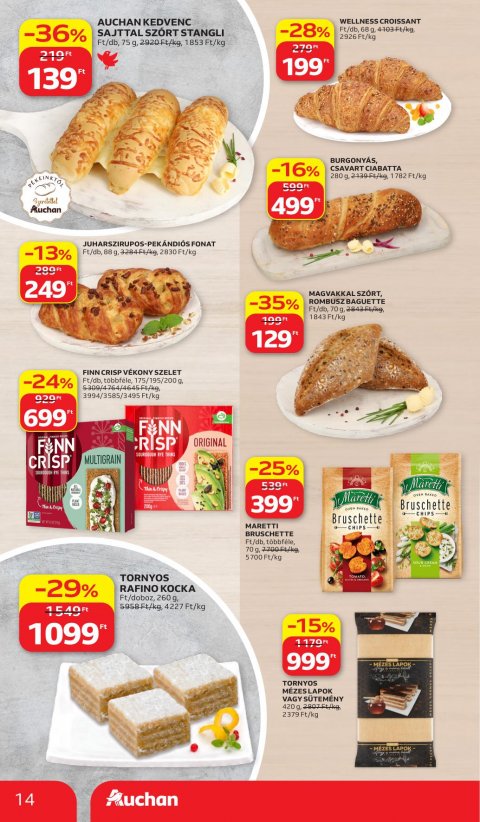 AUCHAN Hipermarket akciós újság