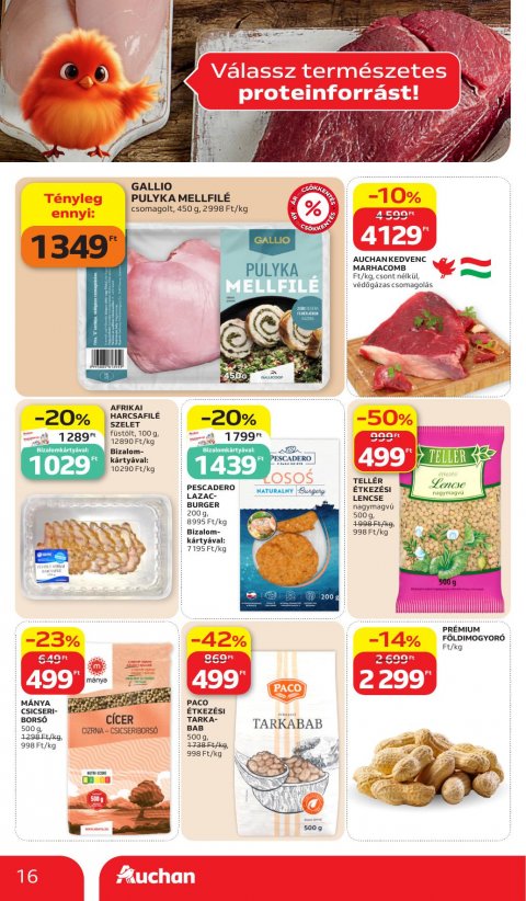 AUCHAN Hipermarket akciós újság