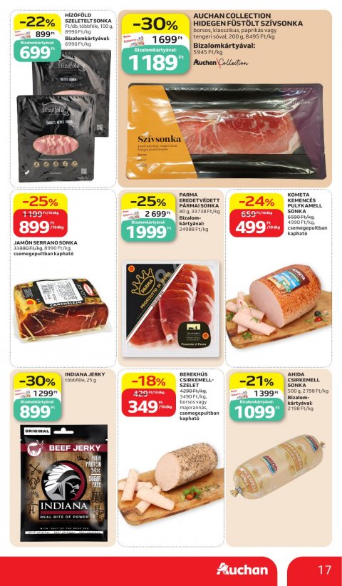 AUCHAN Hipermarket akciós újság
