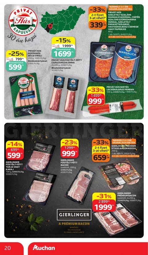 AUCHAN Hipermarket akciós újság