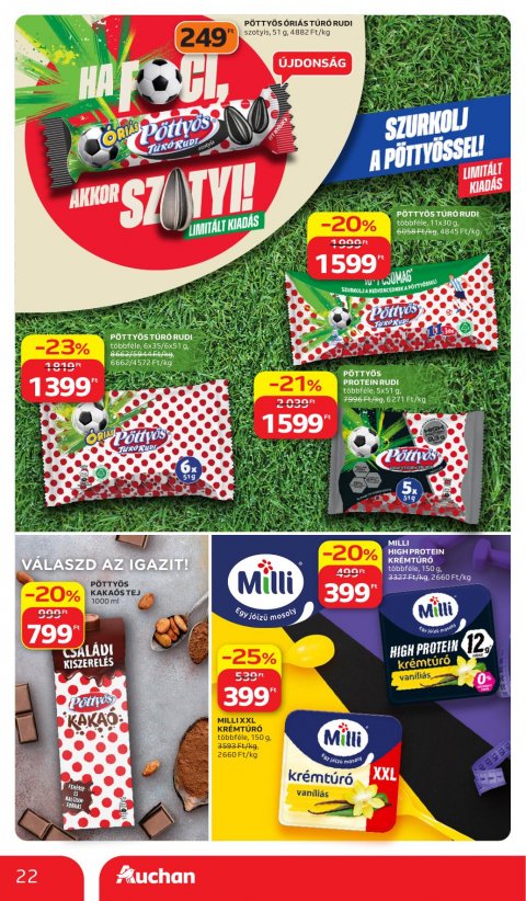 AUCHAN Hipermarket akciós újság