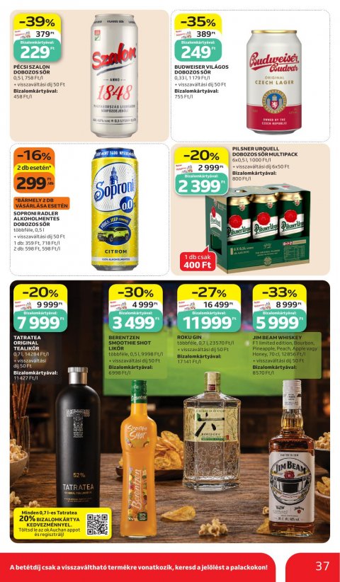 AUCHAN Hipermarket akciós újság